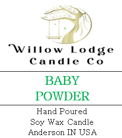 Soy Wax Candle ~ BABY POWDER