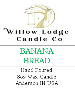 Soy Wax Candle ~ BANANA BREAD